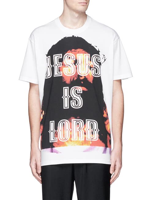 givenchy jesus saves|Givenchy White Jesus is Back T.